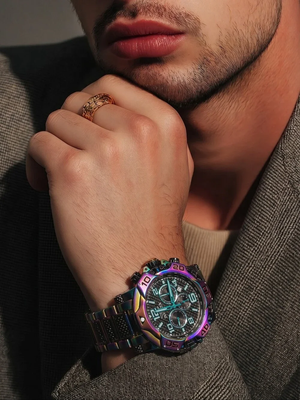 Invicta S1 Rally Mammoth chronograph, massive,racing-inspired time Year 2021